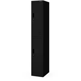 Jan Nowak Sozialschrank IGOR 1 PLUS 185 x 32 x 45 cm Schwarz
