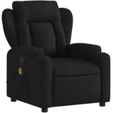 vidaXL Massagesessel Modell 7 Polyester 94,5 x 100 x 0 cm Schwarz mit Fernbedienung