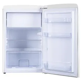 Amica KS 15615 B Retro-Kühlschrank (108 l, 860 mm hoch, Beige)