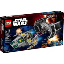 LEGO Star Wars Vaders TIE Advanced vs. A-Wing Starfighter 75150
