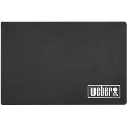 Weber Grillmatte schwarz 120 x 80 cm  schützt Terrasse & Balkon vor Fett