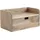 FineBuy Nachtschrank FB117148 45 x 30 x 0 cm Braun