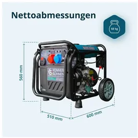 Könner & Söhnen KS 8100iEG schwarz