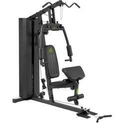Kraftstation »Home Gym«, 15 Gewichtsblöcke, (Butterflystange, Latzug, Ruderfunktion und mehr), multifunktionale Fitnessstation, max. Trainingsgewicht 99,73 kg, 79919932-0 schwarz