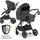 hauck Kombi-Kinderwagen Vision X Duoset Silver