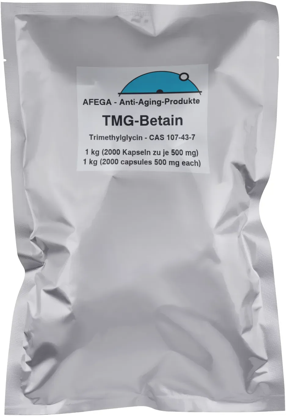 AFEGA® TMG / Betain – 2.000 Kapseln à 500 mg