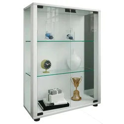 VCM Holz Glas Stand Vitrine Sammelvitrine Sintalo