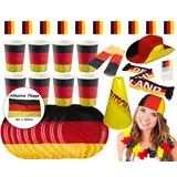Amscan - Großes Deutschland Fan-Set (26-teilig)