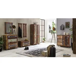 SIT Schuhschrank »FRIDGE«, Altholz, 2-türig - bunt