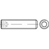 TOOLCRAFT Madenschraube M8 25 mm Stahl 100 Stück