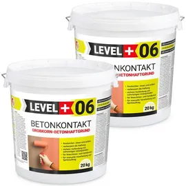 LEVEL+ Betonkontakt Grundierung Rosa 40,0 kg