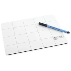 iFixit Magnetic Project Mat Magnetische Arbeitsunterlage hält Schrauben an Ort und Stelle, incl. Stift