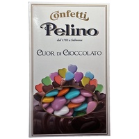 Confetti Pelino Sulmona dal 1783 Bunte Schokolade in Herzform - 300 g