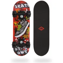 Donic Schildkröt Mini Skateboard 17 Zoll Schwarz