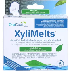 Oracoat XyliMelts Hafttabletten milde Minze 40 St