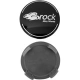 4 Stück Original Brock Nabendeckel 57mm Schwarz Glänzend EM148 4er-Set Nabenkappen Felgenkappen Nabenabdeckungen Radnabendeckel