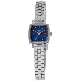 TISSOT T-Lady LOVELY SQUARE blau 20 mm T058.109.11.041.01