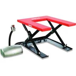 STIER Scheren-Hubtisch U-Profil Tragkraft 1000kg Plattform 1450x1140mm