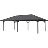 SKANHOLZ Orleans 3 5,04 x 9,16 m schiefergrau