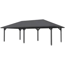 SKANHOLZ Orleans 3 5,04 x 9,16 m schiefergrau