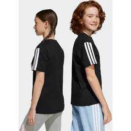 adidas Essentials Kids T-Shirt Black / White 164    