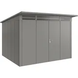 Hörmann Juno Gerätehaus 3,10 x 2,62 m Grau