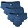 CECEBA Herren Slips, Vorteilspack - Sport Slip, 3er Pack in Blau 3XL