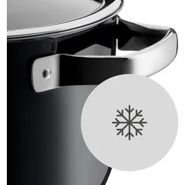 WMF Fusiontec Compact Stielkasserolle 18 cm schwarz