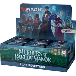 Kartenspiel Magic: The Gathering Murders at Karlov Manor - Play Booster Box (36 Booster) (ENGLISCHE VERSION)