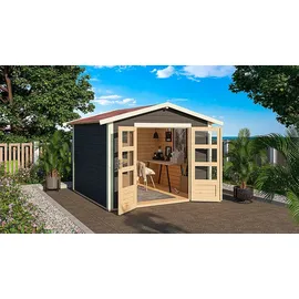 Woodfeeling Talkau 6 2,70 x 2,70 m terragrau