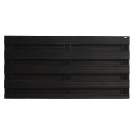 Andrewex Sichtschutzzaun-Element Goch Anthrazit lasiert 90 cm x 180 cm
