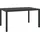 vidaXL Gartentisch 150 x 90 x 74 cm Schwarz