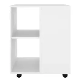 vidaXL Rollcontainer 60 x 53 x 72 cm Weiß