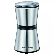 Klausberg Kaffeemühle elektrisch Silber