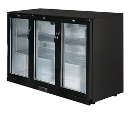 Polar Serie G Barkühlschrank mit 3 Klapptüren 330L