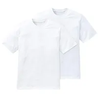 SCHIESSER T-Shirt »Essentials«, mit Rundhalsausschnitt Schiesser 100-weiß