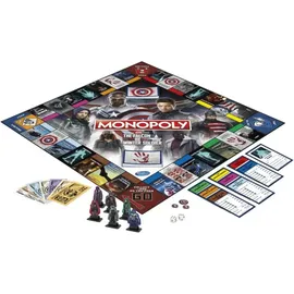 Hasbro Monopoly Marvel Studios The Falcon and the Winter Soldier englische Version