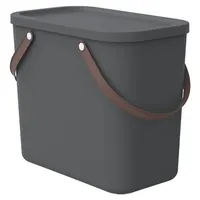 Rotho Aufbewahrungsbox Albula 40 x 24 x 34 cm 1-tlg. grau