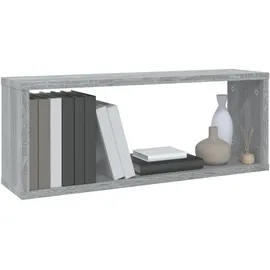 vidaXL Wandregal 60 x 15 x 23 cm Grau