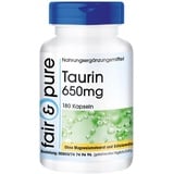 Fair & Pure Fair & Pure® Taurin (650 mg), 180 Kapseln Dose