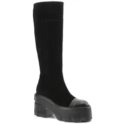 Schwarze Stiefel Carinii Modische Damenschuhe, 37