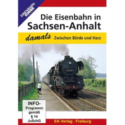 Die Eisenbahn In Sachsen-Anhalt - Damals  1 Dvd-Video (DVD)