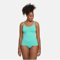 cfab (creamy fabrics) Shapingtop Shaping Cami-Teal Mint-XL (1-tlg) XL