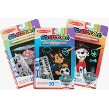 Paw Patrol Kratzbilder Block 3 St. mehrfarbig