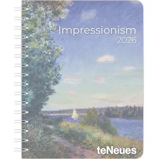 Neumann / teNeues Calendars & Stationery GmbH & Co. KG Impressionism 2026 - Diary - Buchkalender - Taschenkalender - Kunstkalender - 16,5x21,6