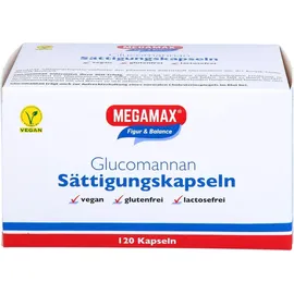 MEGAMAX Figur & Balance Glucomannan Kapseln 120 St.