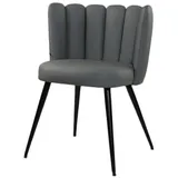 Kawola Esszimmerstuhl, Grau, Kunststoff, 59x79x55 cm, Esszimmer, Stühle, Esszimmerstühle, Vierfußstühle