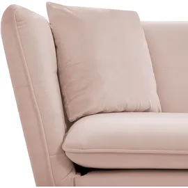 Beliani Beliani, Sofa Samtstoff Rosa FREDERICA