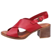 Hush Puppies Damen Gabrielle Sandale mit Absatz, rot, 38 EU