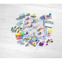 HABA 2012231001 - Einhorn Glitzerglück, Spielesammlung ab 3 Jahren